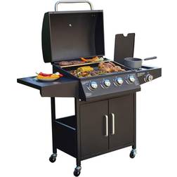 Neo Gas BBQ Grill 4 Burner Garden Yard Barbecue