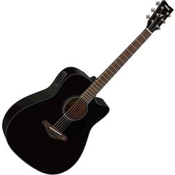 Yamaha FGX800C Natural Guitare Dreadnought acoustique-électrique