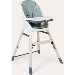 Koo-Di Tiny Taster Wooden Highchair, Rain Cloud