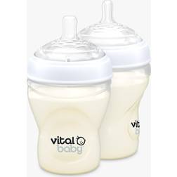 Vital Baby Sutteflasker fra Vital Baby Anti-kolik 0m (2 x 240ml)