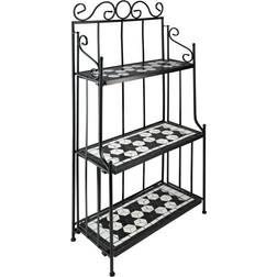 tectake Mosaic 3 Levels Plant Stand 114cm Planteopsats