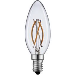 2 Watt LED E14 kronljus filament