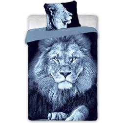 MCU Lion Single Cotton Duvet Cover Set 140x200cm