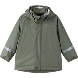 Reima Lampi Kid's Rain Jacket - Greyish Green (5100023A-8920)