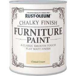 Rust-Oleum Chalky Finish Paint Clotted Cream Wood Paint