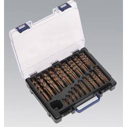 Sealey DBS170CB HSS Cobalt Fully Ground Drill Bit 170pc 1-10mm