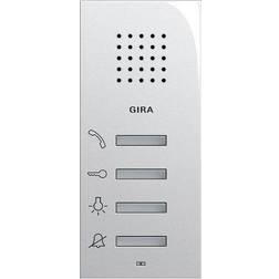 Gira 125003 Surface-Mounted Home Station Profile 55 Pure White Glossy