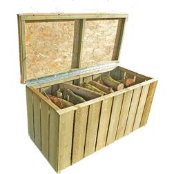 Shire Sawn Timber Garden Storage Log