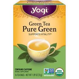 Yogi Organic GreenTea Pure Green 16 Tea