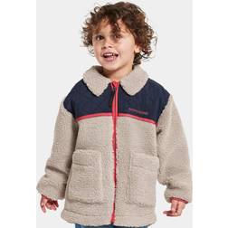 Didriksons Jagger Kids Fleece Jacket - Clay Beige