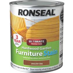 Ronseal Ultimate Protection Hardwood Garden Stain English 0.75L