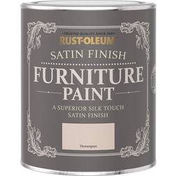 Rust-Oleum Satin Paint Homespun 750Ml Wood Paint Pink 0.75L
