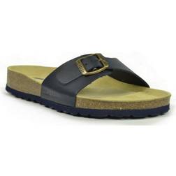 Sanosan Womens/Ladies Malaga Leather Sandals (6 UK) (Black)