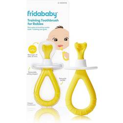 Training Toothbrush for Babies with Soft Silicone Bristles Frida Baby