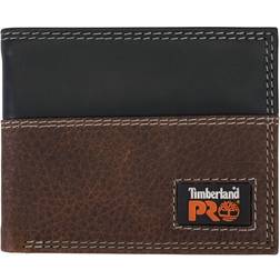 Timberland Pro Teak Billfold Wallet with Back Id - Cognac