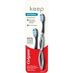 Colgate Keep Manual Toothbrush Floss Tip Whitening Starter Kit