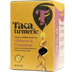 Taka Turmeric Golden Hibiscus Tea Sachets