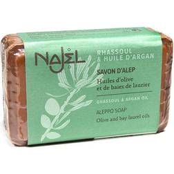 NAJEL Aleppo soap with rhassoul clay argan oil 100g
