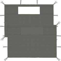 vidaXL Parois Latérales de Belvédère Pavillon Jardin Terrasse Extérieur Anthracite 2x