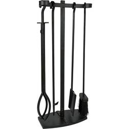 Joules Clothing Black Iron Hanging Fire Set