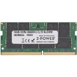 2-Power 2PKCP426SD816 16GB DDR4 2666MHz CL19 SoDIMM