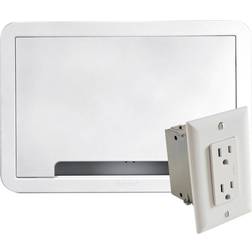 Sanus 9" Media In-Wall Box with Power Kit