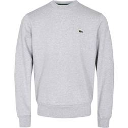 Lacoste Crew Neck Sweatshirt Cca Silver Chine Male