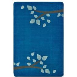 KIDSoft Branching Out Rug Blue 4 X 6