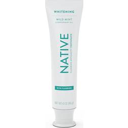 Native Whitening Wild Mint & Peppermint Oil Fluoride Toothpaste 4.1