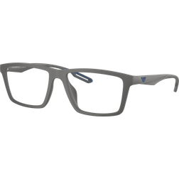 Emporio Armani Stylish Solbriller - Matte Grey/Blue