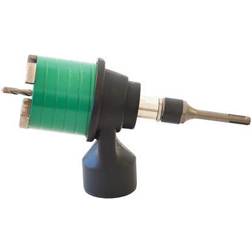 Baier Dåsesænker Ø79 mm komplet med sug 1 x Ø79 mm diamantbor, sds adapter, centerbor, sugeadapter