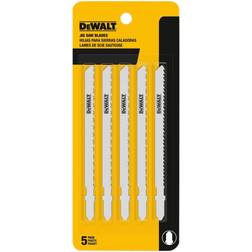 Dewalt 4 In. 10 TPI T-shank Jig Saw Blades (5)