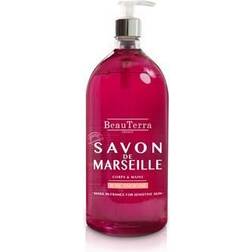 BeauTerra Marseille Liquid Soap Ancient Rose 1000 1000ml