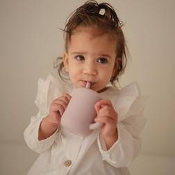 Mushie Training Cup with Straw Kopp med sugrör Blush 175 ml