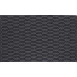 Mette Ditmer Alfombra De Baño Geo 50x80 cm Anthracite Gris cm