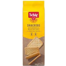 Snackers crackers with sea salt gluten free 115