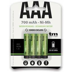 TM electron Genopladelige batterier R03 700 mAh Ni-Mh