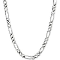 Giani Bernini Figaro Chain Necklace - Silver