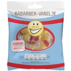 Easis Rabarber & Vanilje Bolsjer 70 g