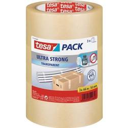 TESA pack Ultra Fuerte Cinta de Embalaje 25 m x 50 mm