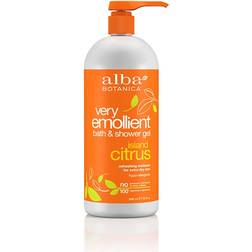 Alba Botanica Very Emollient Bath & Shower Gel Island Citrus