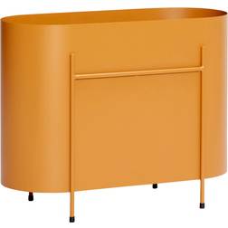 Hübsch Planter metal orange