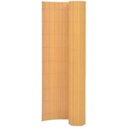 vidaXL dobbeltsidet havehegn 90x400 gul