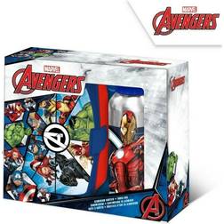 Avengers Kids Licensed Lunch Box & Aluminum Water Bottle