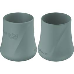 Everyday Baby Silikonmugg 2-pack Harmony Green