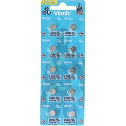 Vinnic Vinnic Alkaline mini battery Vinnic G4 AG4 L626 SR626 377 LR66 LR626 10 pcs