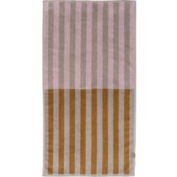 Mette Ditmer Disorder Guest Towel White, Pink (90x50cm)