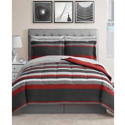 FairField Square Collection Austin Bed Linen Red (274.3x259.1)