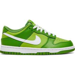Nike Dunk Low GS - Dark Chlorophyll/White/Vivid Green