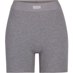 SKIMS Soft Lounge Boxer - Heather Grey